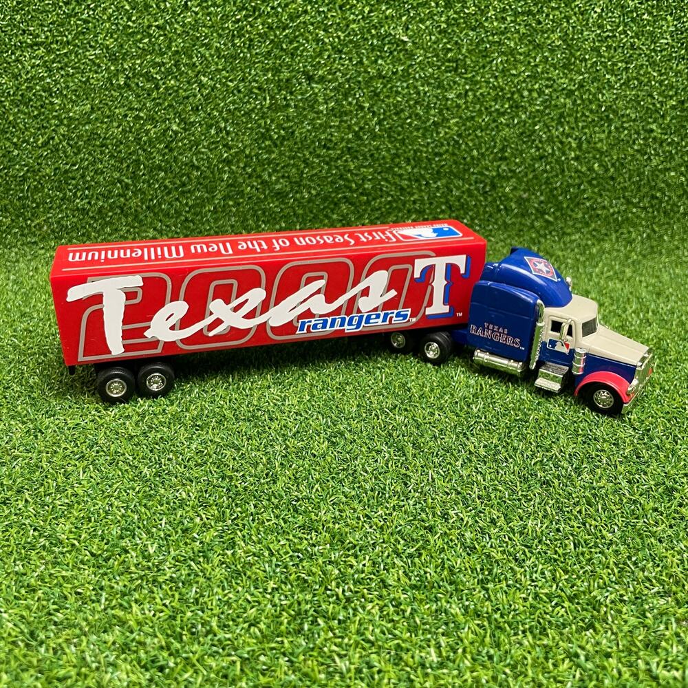 Peterbilt Texas Rangers First Season of the New Millennium Truck Trailer Toy